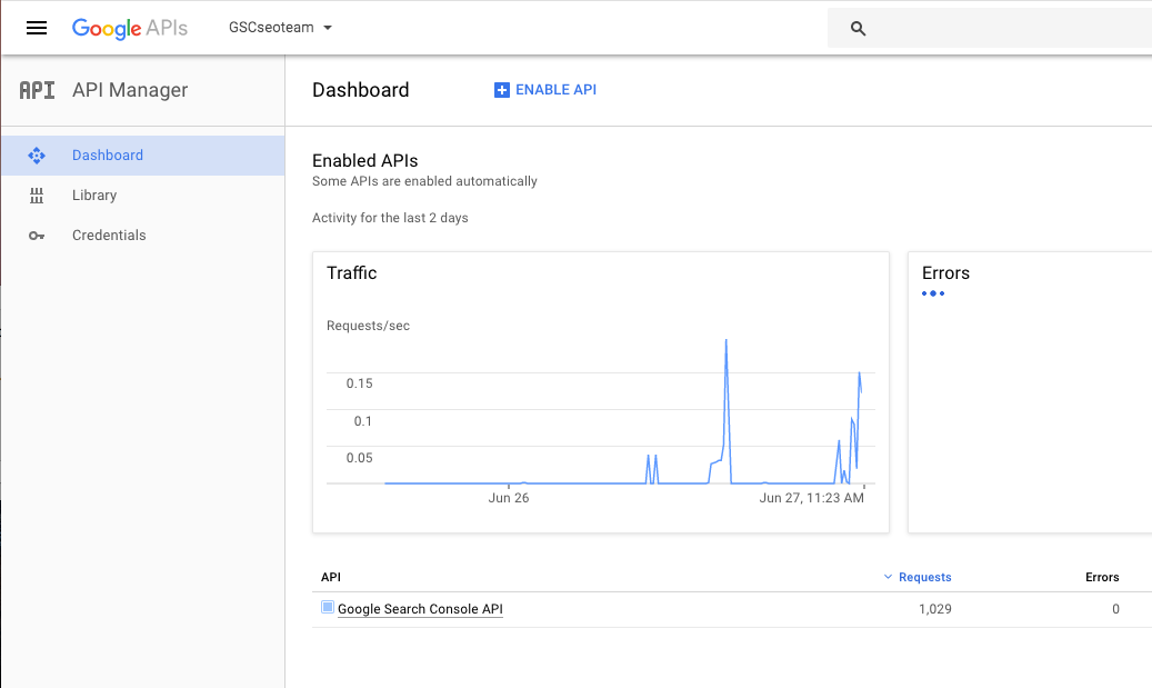 Google Search Console API tests. Google Search Console is great, but… | by  Tobias Willmann | Medium