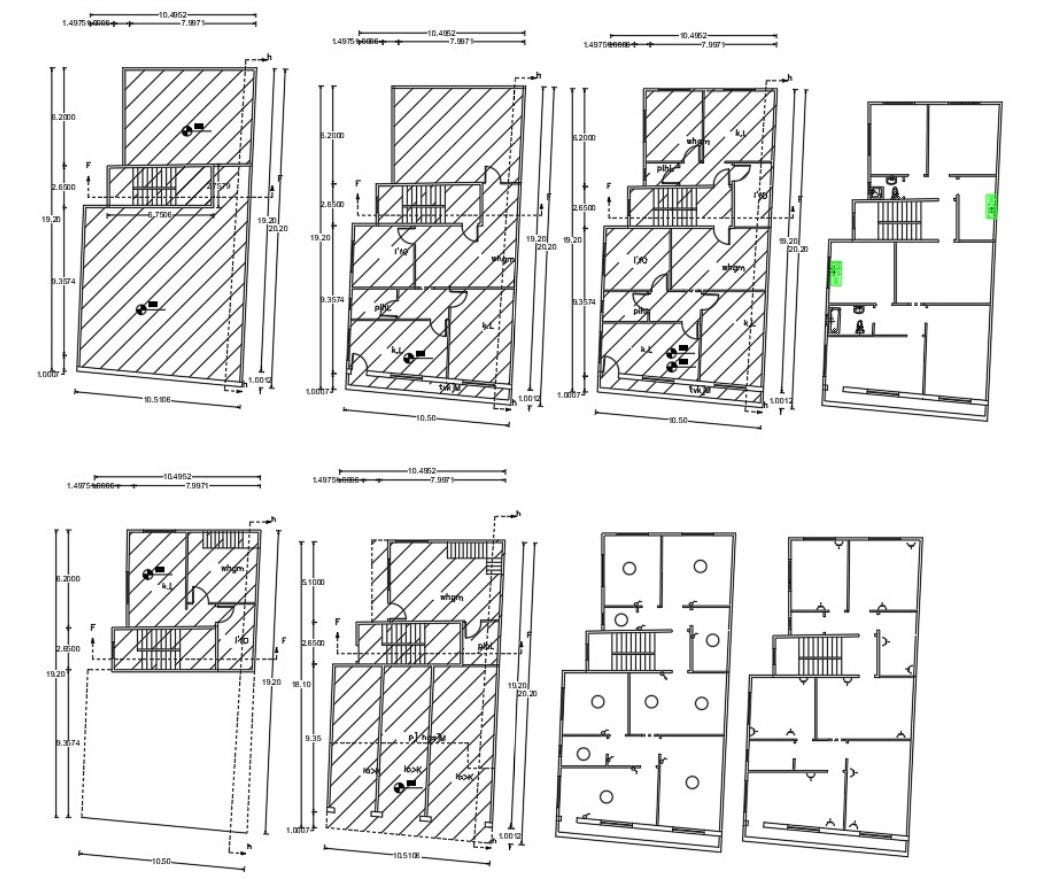 House Floor Plan With Electrical Layout Cad Drawing