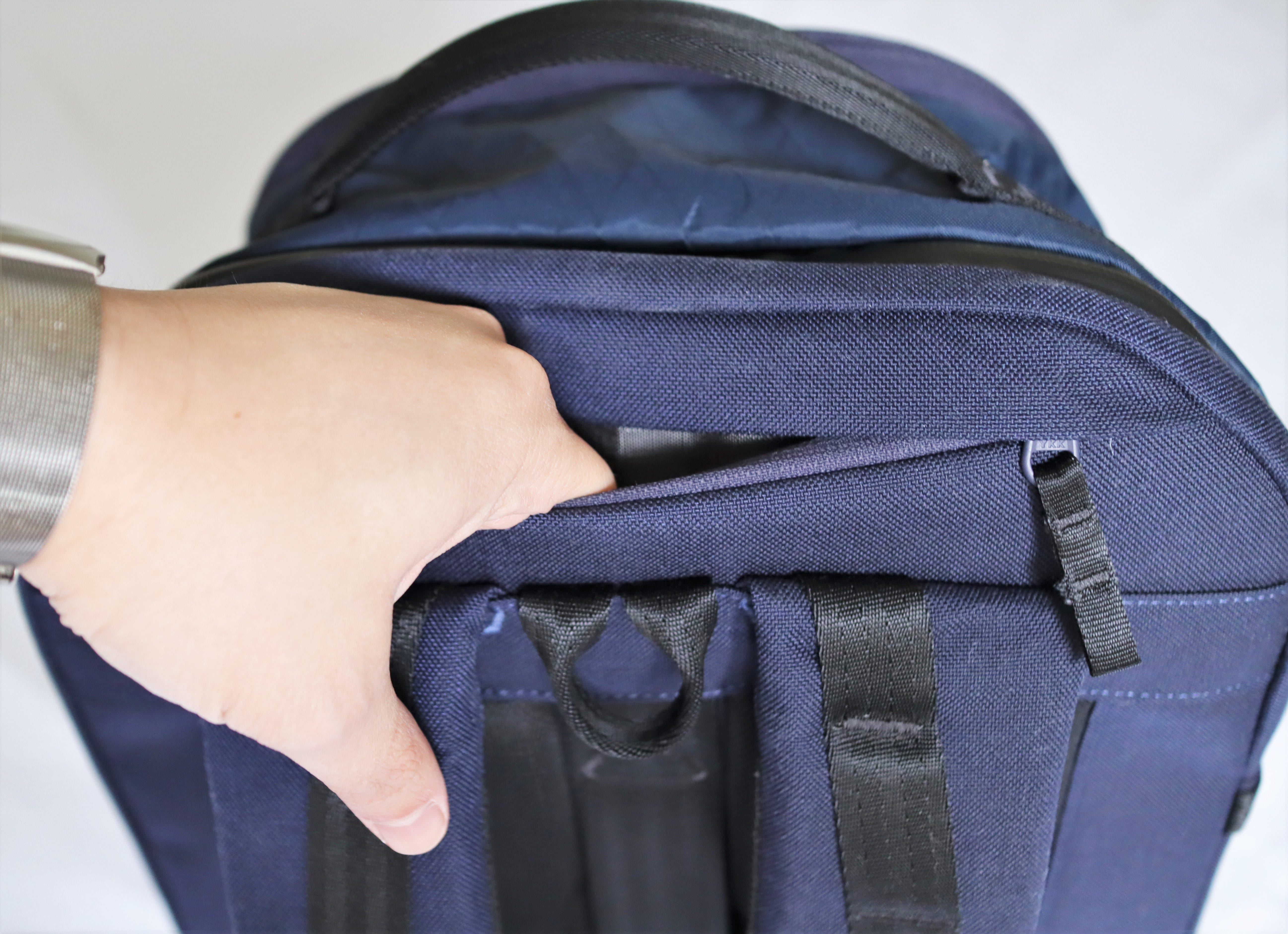 backpack with secret compartment