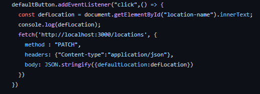 Weather API Project — Phase 1. For my phase 1 project at Flatiron, I ...