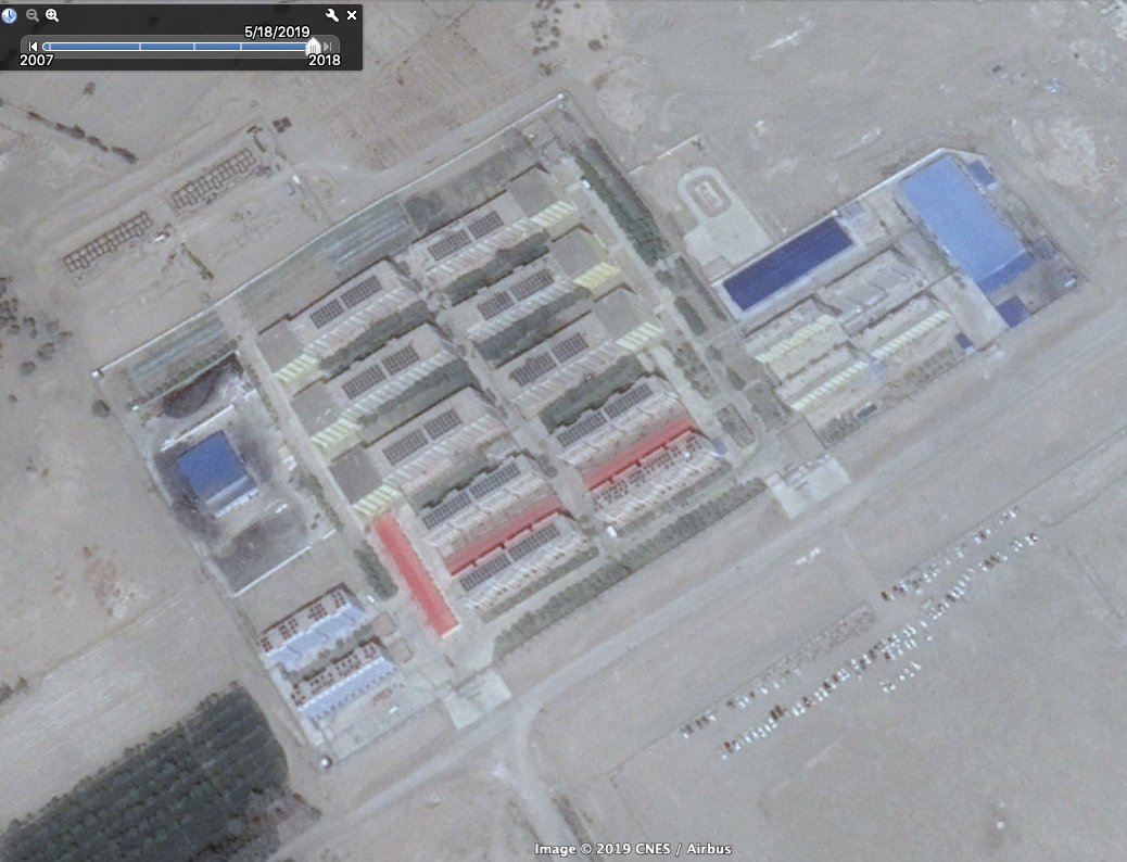 29+ Xinjiang camps satellite information