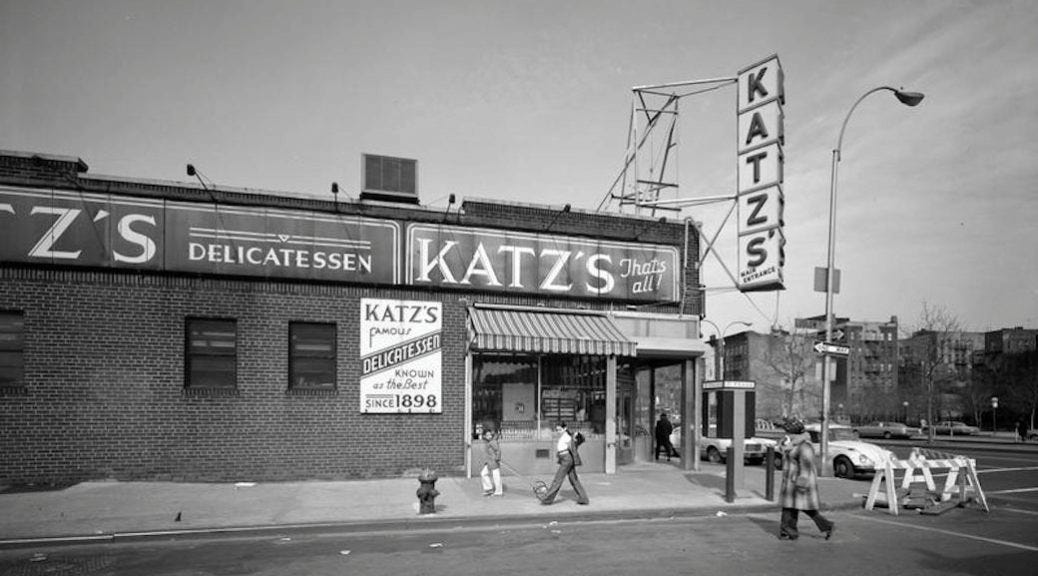 The History Of Katz S Delicatessen By Katznostalgia Get Lost In Katz S Delicatessen Medium The History Of Katz S Delicatessen By Katznostalgia Get Lost In Katz S Delicatessen Medium