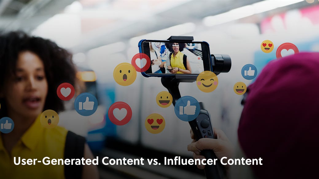 User-Generated Content vs. Influencer Content | by Alex Borzo | Better  Marketing