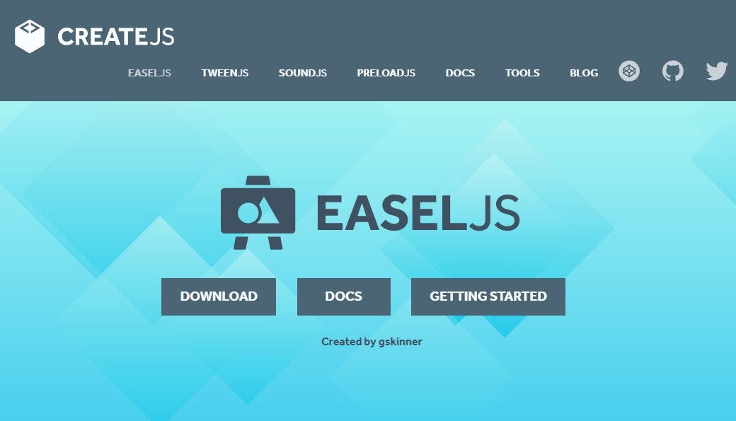 Canvas小學堂｜使用EASELJS打造你的小遊戲Part2.. 上一個章節介紹使用EASELJS打造你的小遊戲，還記得我們介紹了