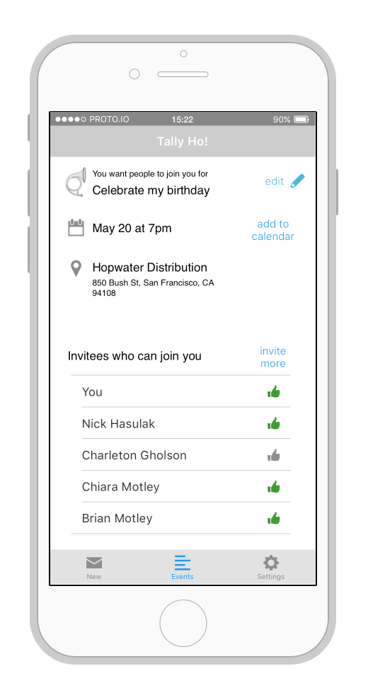 Making The Tally Ho App Ux Planet