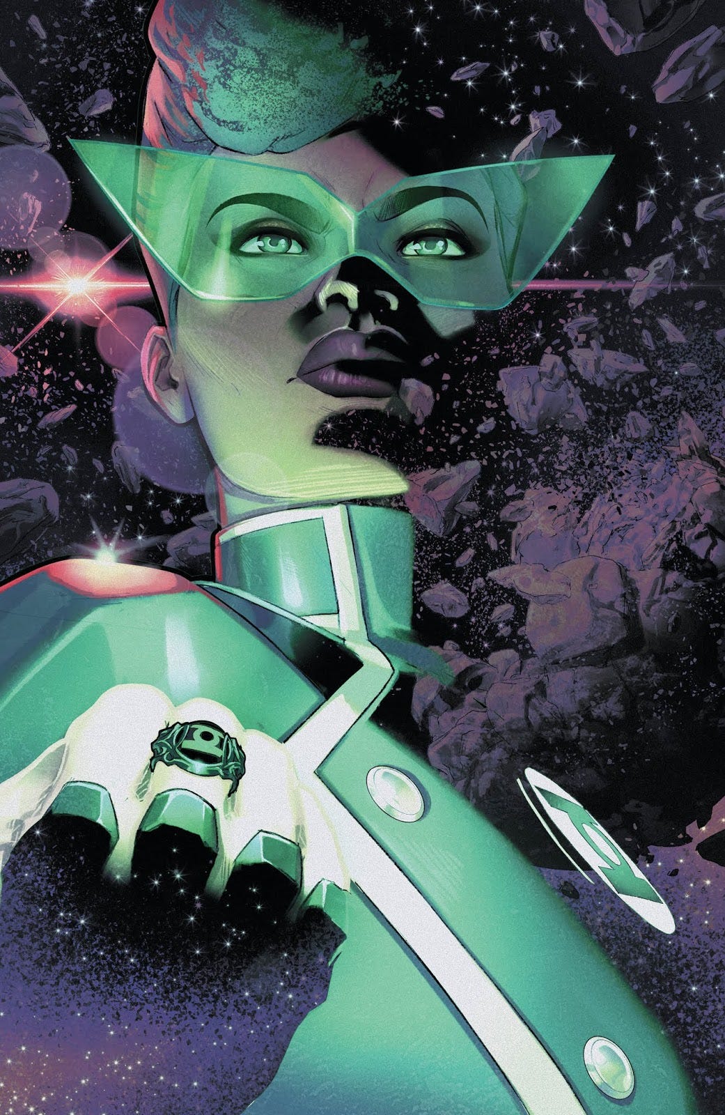 Introducing Jo Mullein: DC Comics' Far Sector's Iconic New Green ...