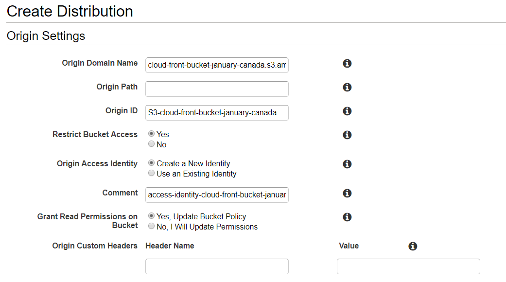 Creating AWS CloudFront Distribution with S3 Origin | by Sumit | Tensult  Blogs | Medium