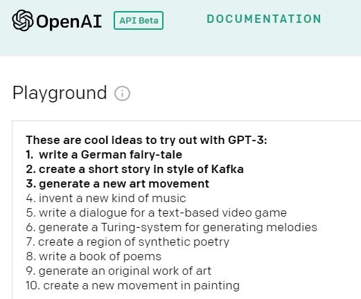 20 Creative Things to try out with GPT-3 | by Merzmensch | Towards Data