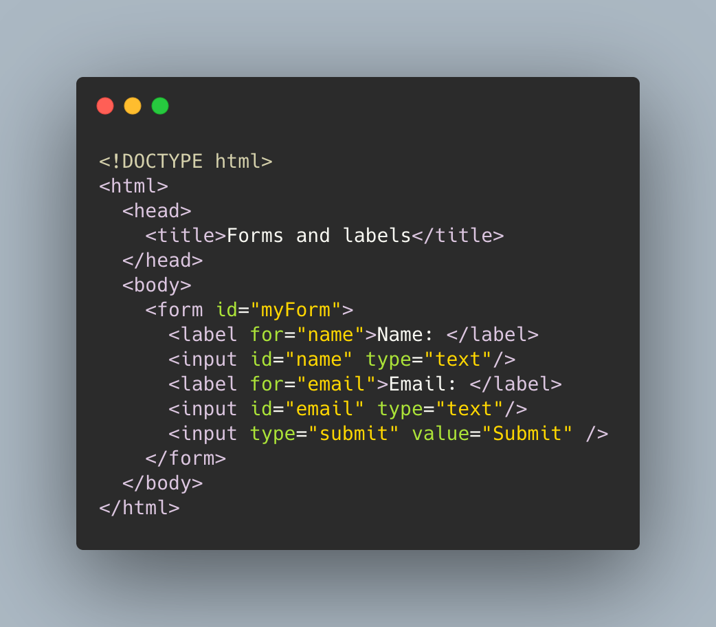 Accessibility Learnings: Basic Semantics | by Joanna Lin | Medium