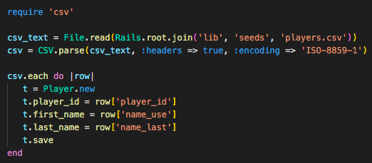 How To Seed A Rails Database With A Csv File By Warren Niu Medium How To Seed A Rails Database With A Csv File By Warren Niu Medium