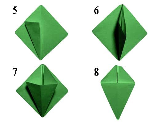 Simple Origami Christmas Tree Christmas Origami Medium
