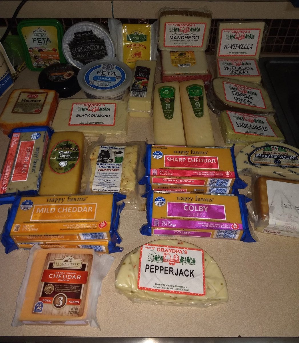 The 25 Cheeses In The 25 Cheese Mac And Cheese Ranked By Cheese By Dais Johnston Medium