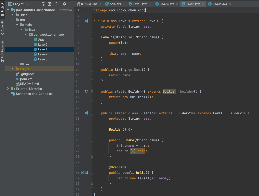 Multiple Level Inheritance for Builder Pattern in Java | by Rocky Chen ...