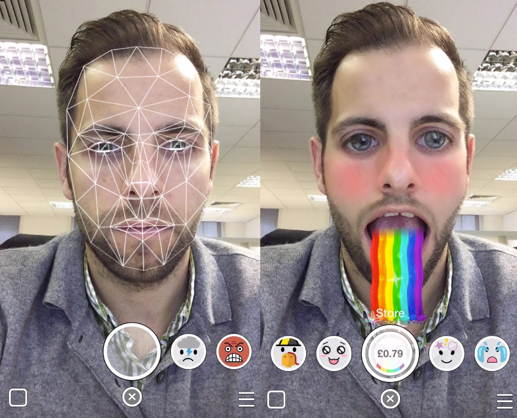 How do Snapchat's filters work?. On Snapchat you can transform your face… |  by Anira Darouichi | Medium