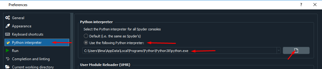 Spyder Module Reloader – Reloading modules in Python – DUCY