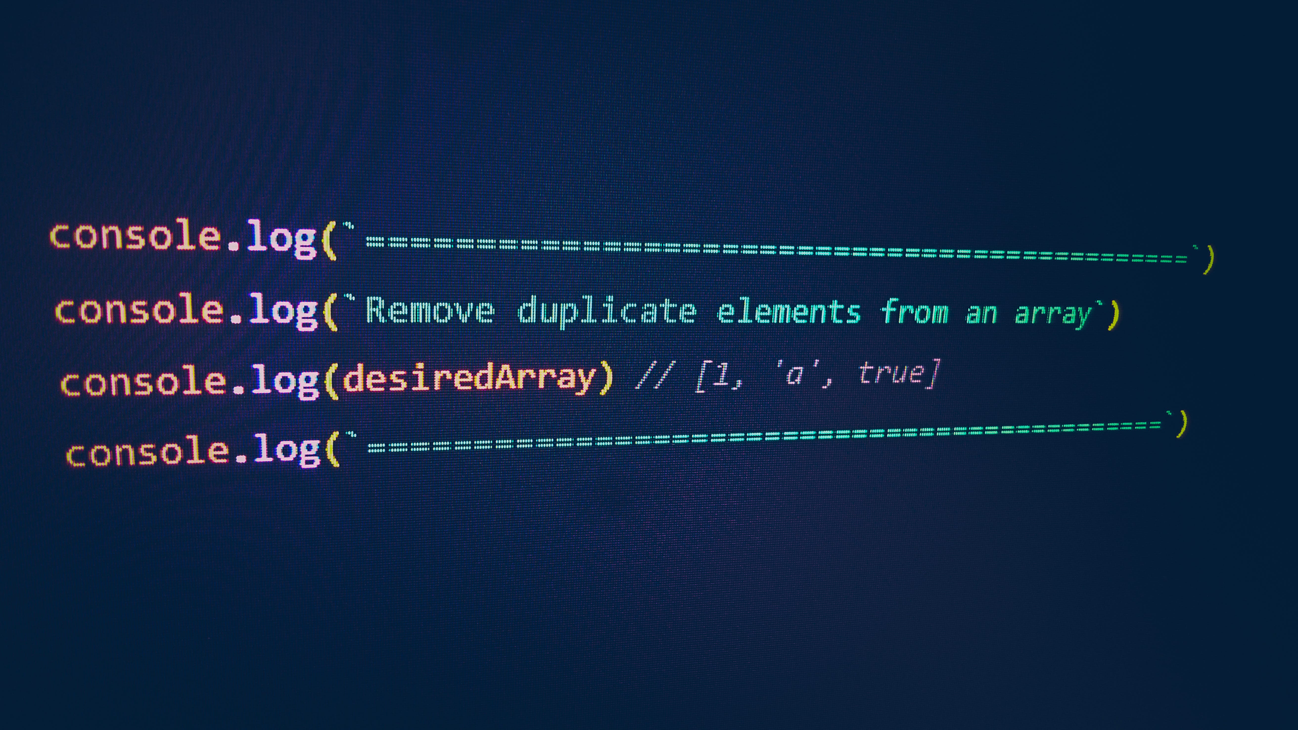 6 Ways To Remove Duplicates From An Array In Javascript Es6 Syntax By Robert Roksela Medium