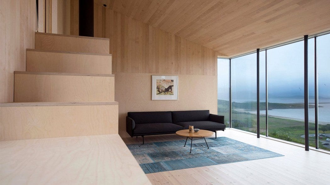 Minimal Cabins Established On The Slopes Of Norway Michael