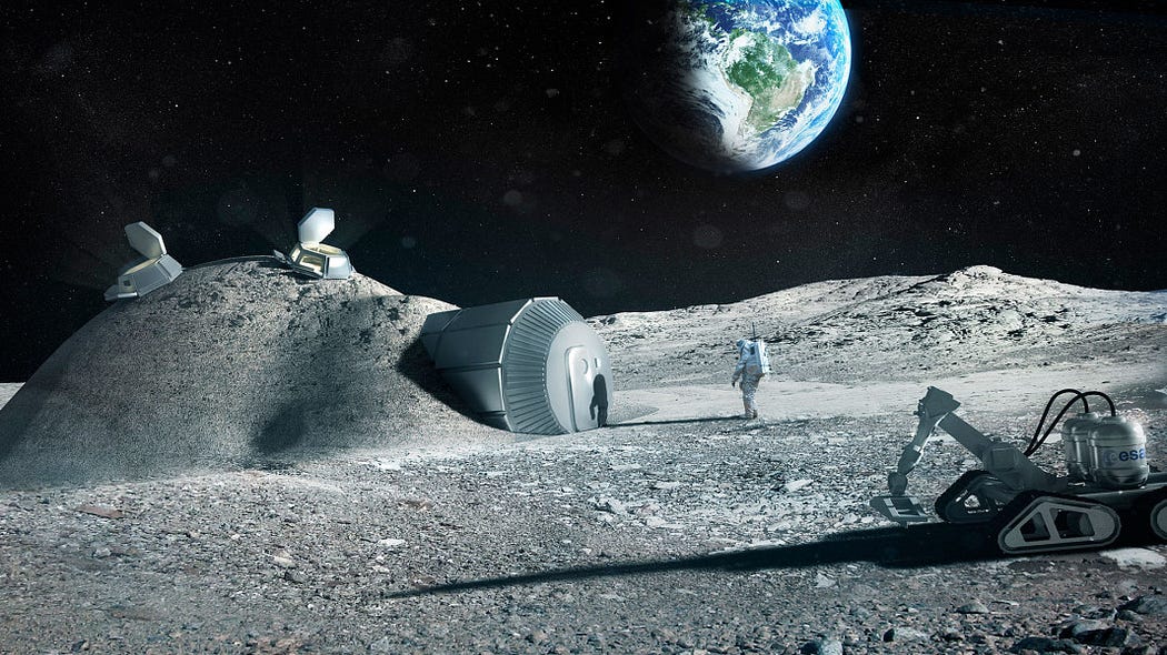 Mining on the Moon for Helium-3