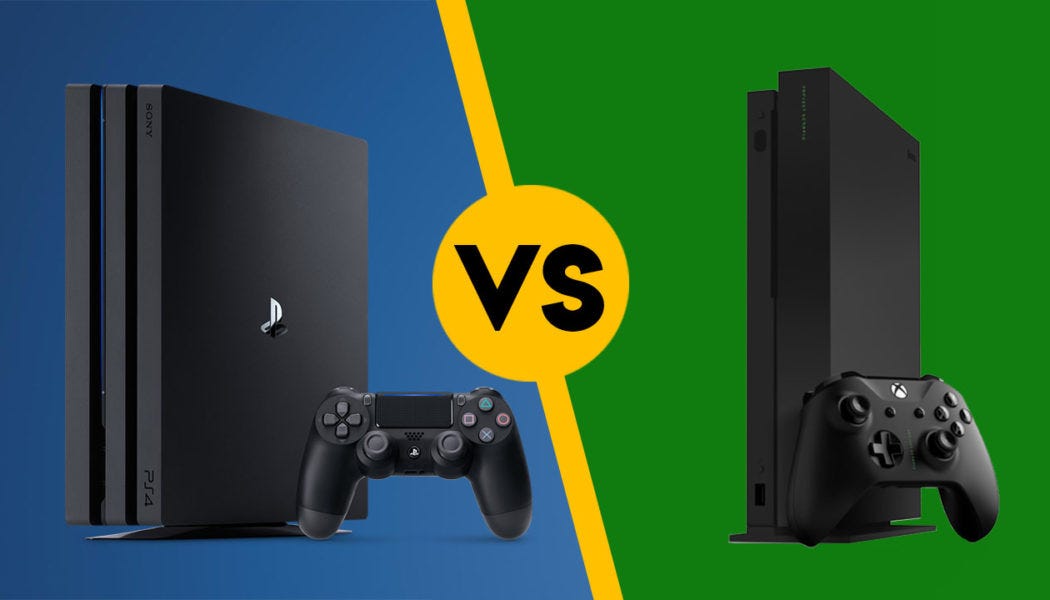 The Xbox One X and PlayStation 4 Pro. | by Dean Davis | Medium