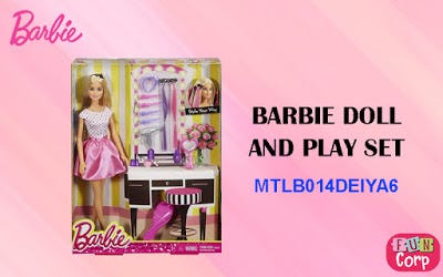 barbie market set