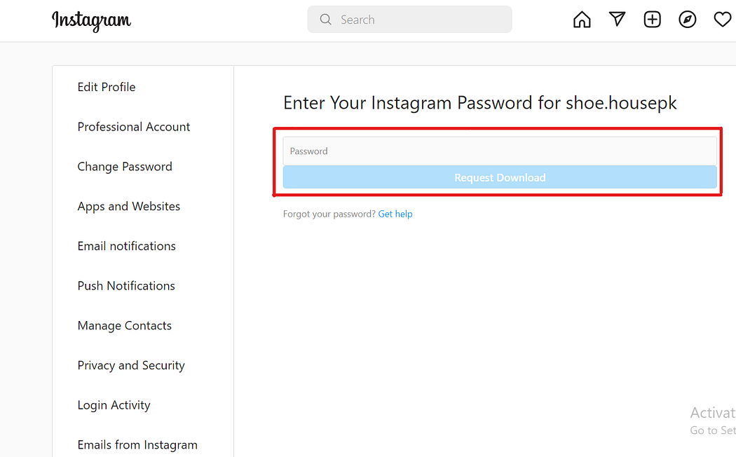 How to delete an Instagram account