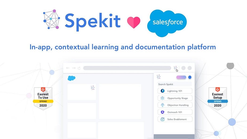 Spekit learning system