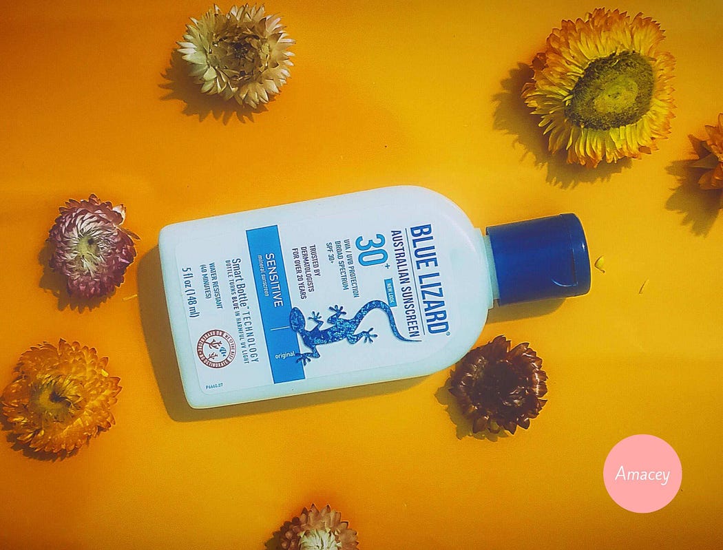 Amacey | Review Kem Chống Nắng Khoáng Blue Lizard Australian Sensitive SPF30