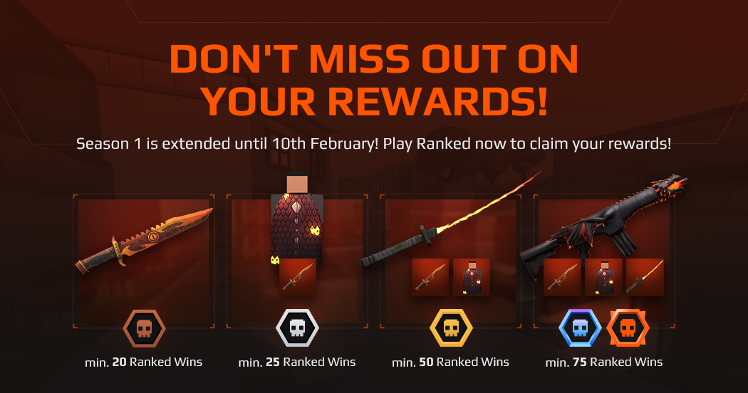 Extending Krunker Ranked Season 1 & introducing ‘’Dragon’s Egg Hatching