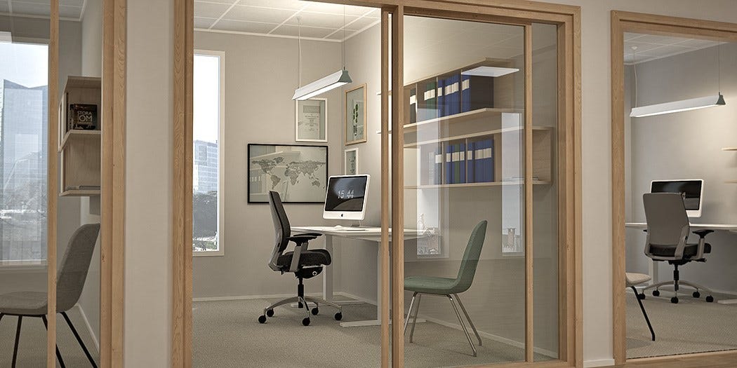 Open Floor Plan I Think Not Green Design In The Workplace Medium