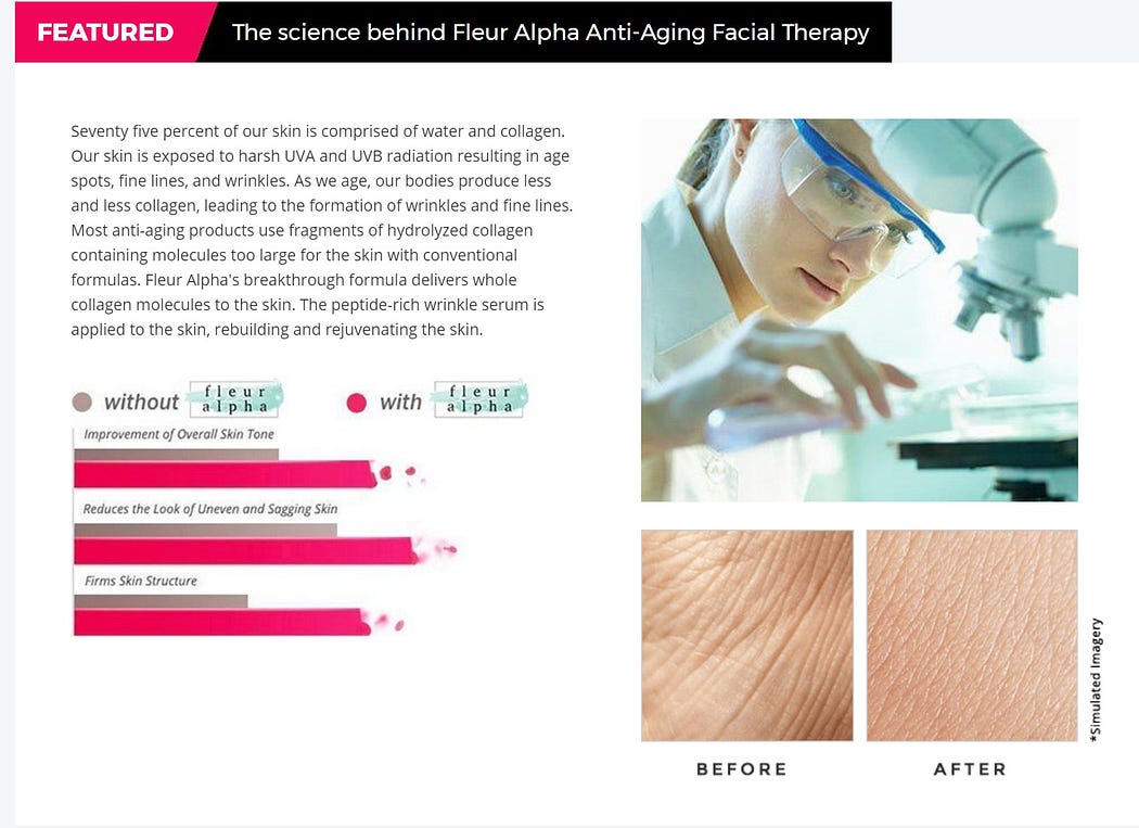 fleur alpha anti aging cream