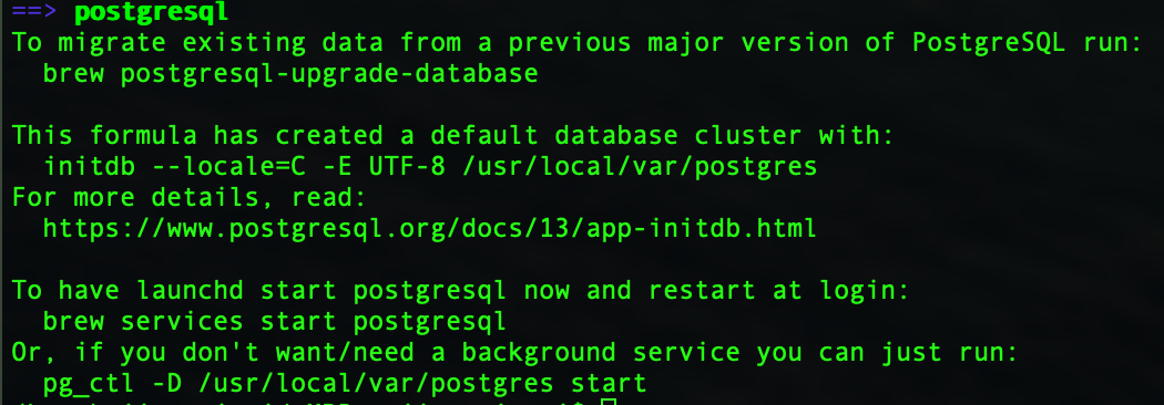 How to install Postgres using Homebrew on Mac - Scott - Medium