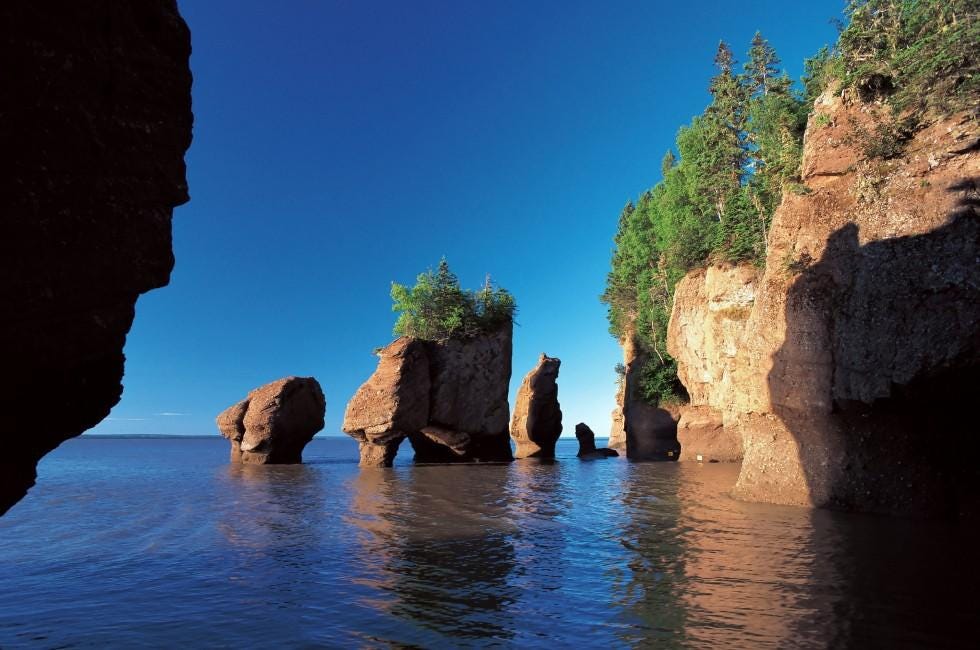 The Bay of Fundy, New Brunswick