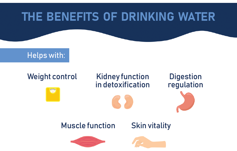 The Benefits of drinking water