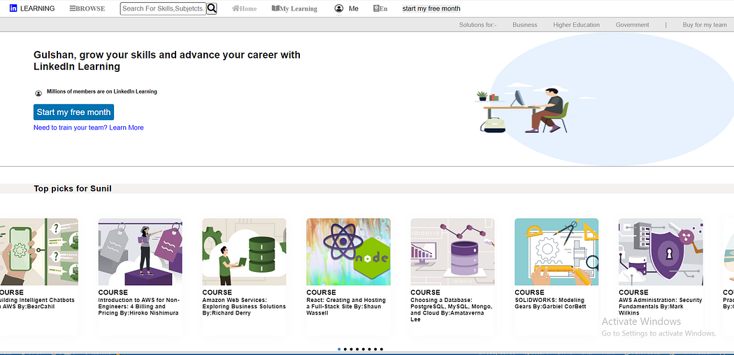 homepage