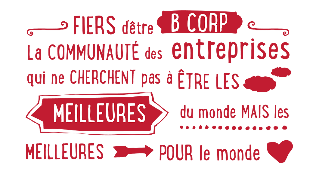 Imfusio fiers d'être B Corp ! 