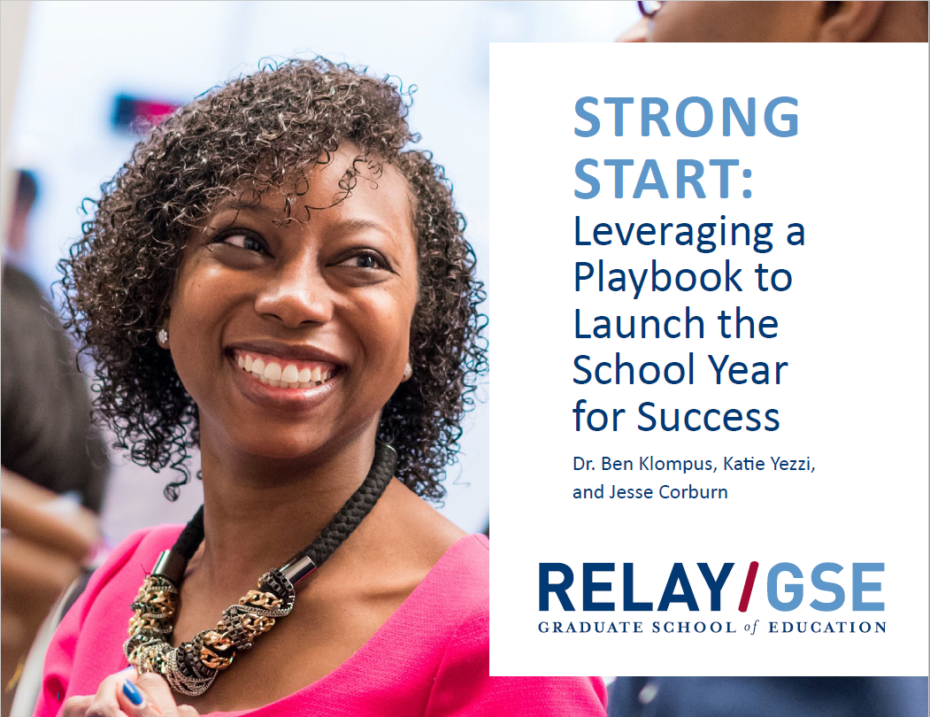 BacktoSchool Planning for Principals Creating a “Playbook” for a