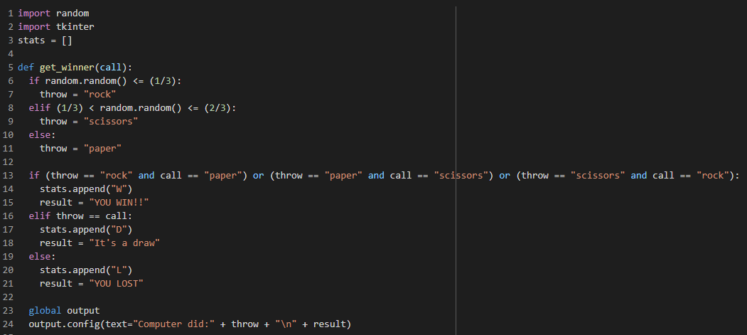 Rock-Paper-Scissors Game Using Python | by Manan Pandey | Medium