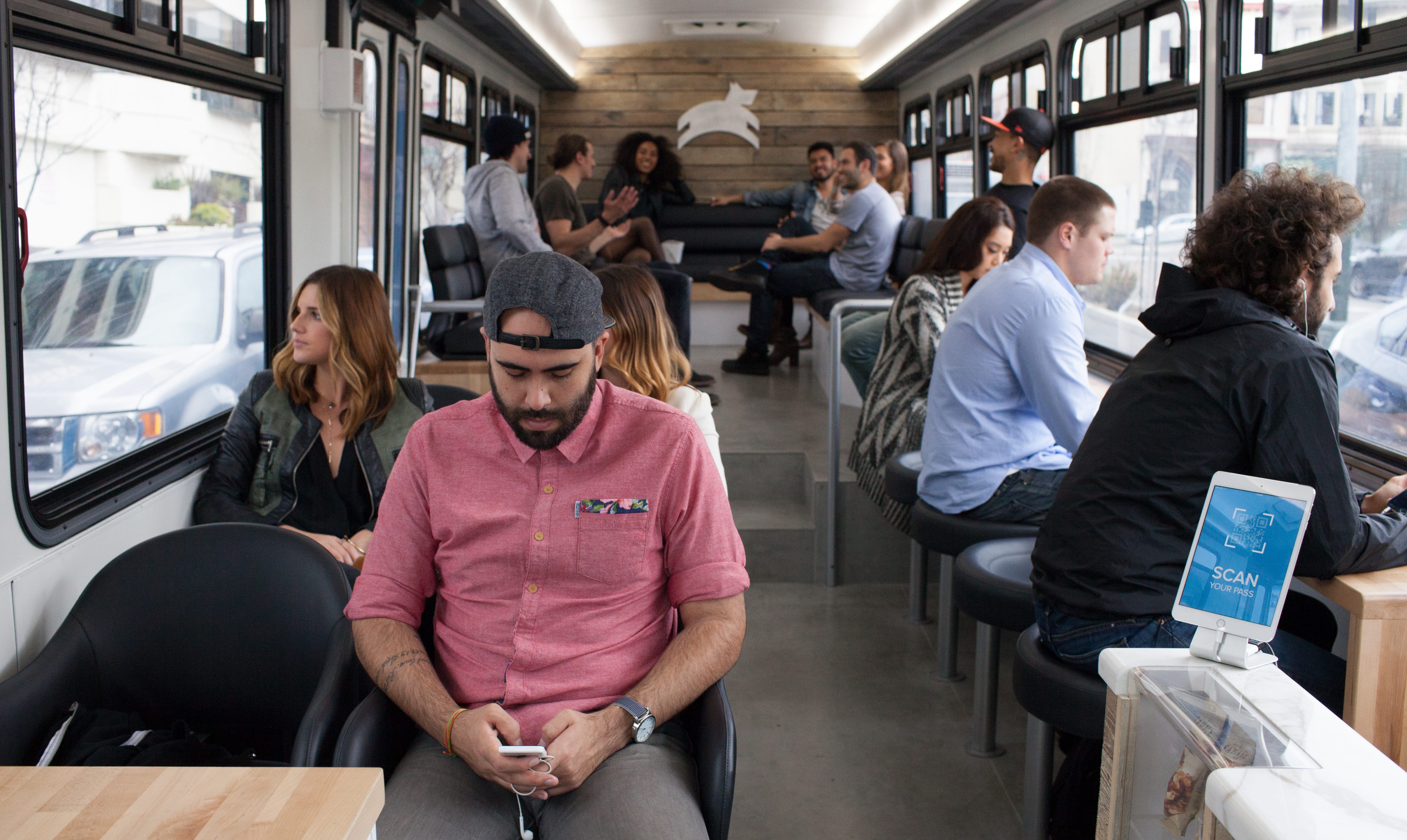 Inside The Bubble Bus. Taking a ride on San Francisco’s latest… by