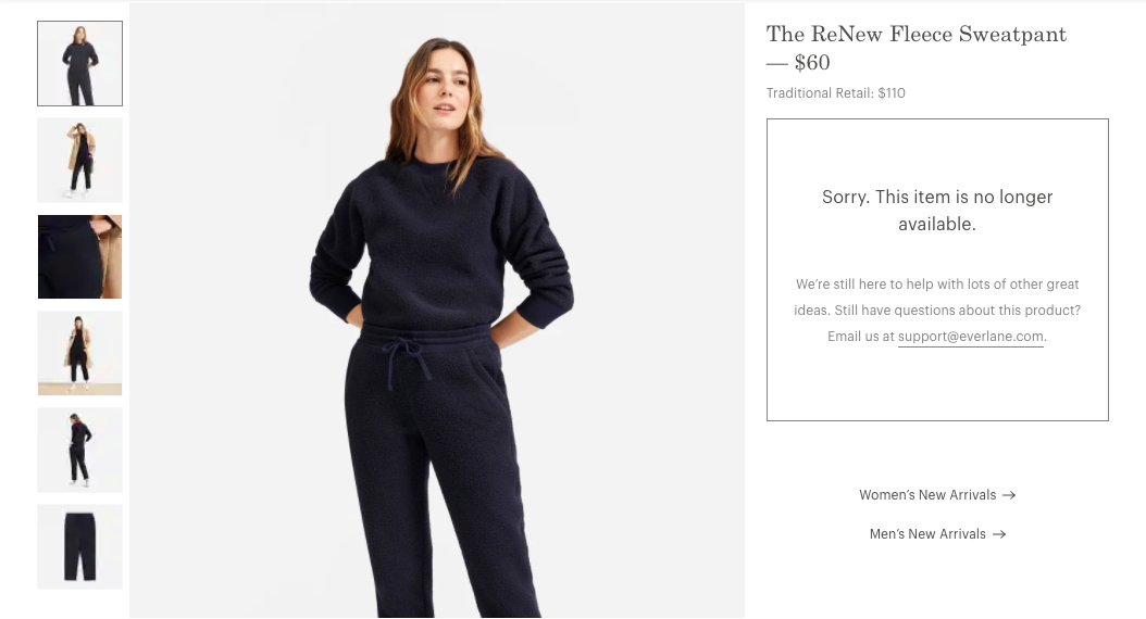 extended sweatpants