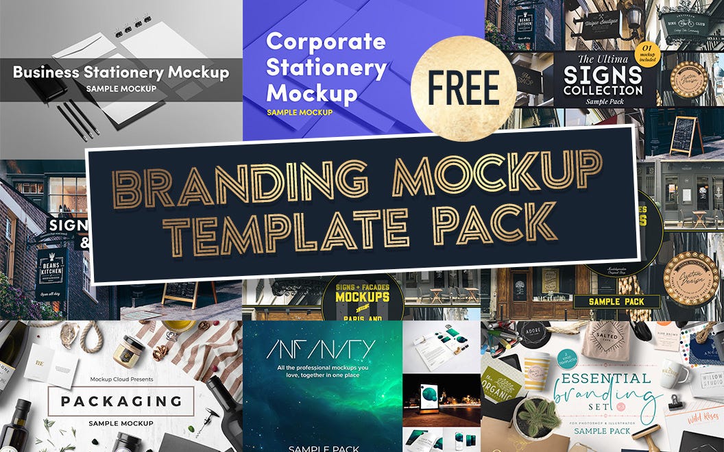 Download 17 Best Mockup Templates For Logo Design Branding Signage Packaging Free Paid By Jacob Cass Just Creative Medium