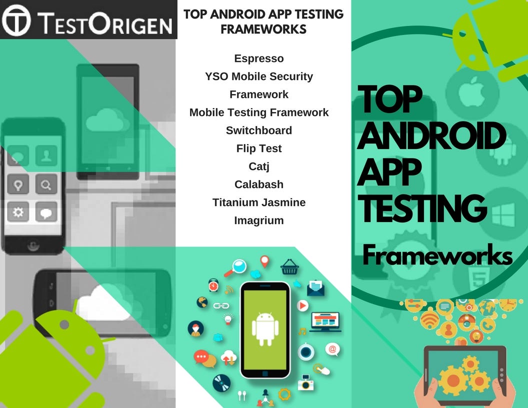 Top Android App Testing Frameworks | by TestOrigen Software Testing  Services Pvt Ltd | Medium