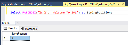 PATINDEX FUNCTION IN SQL. · The PATINDEX() function returns the… | by ...