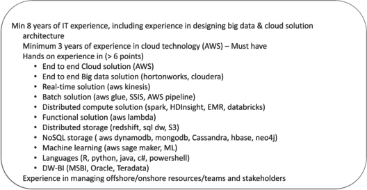 AWS Resume - How To Make Your Professional Parchment Look