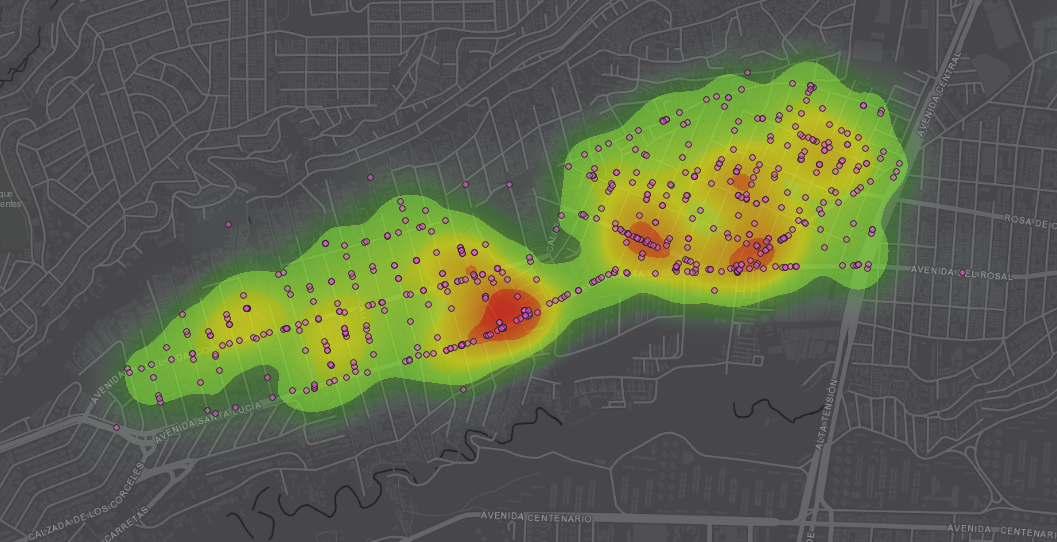 Crea en QGIS un mapa de calor (heatmap) | by GEOScéntricos | Medium