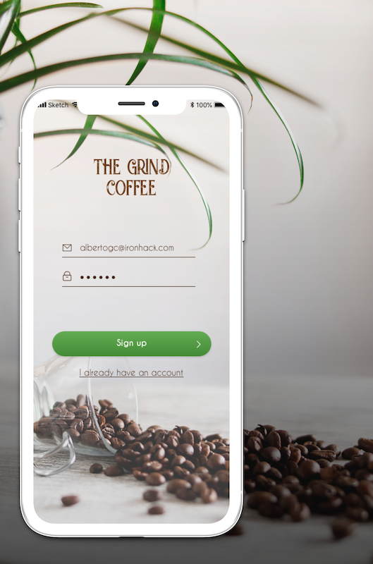 The Daily Grind. Coffee shop UI Design by Maria Pazos Medium
