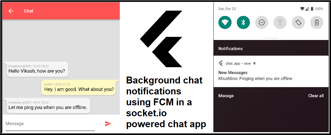 Flutter Chat Notifications Using Fcm In A Socket Io Powered Chat App By Vikash Kumar Nerd For Tech Oct 2021 Medium