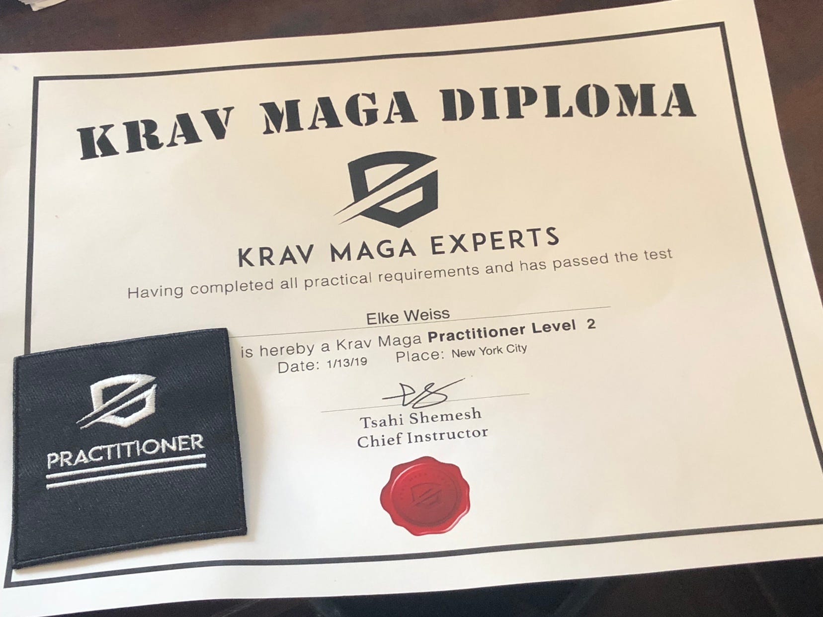 Betere Krav Maga Is Not in the Heavens - Elke Weiss - Medium XN-59