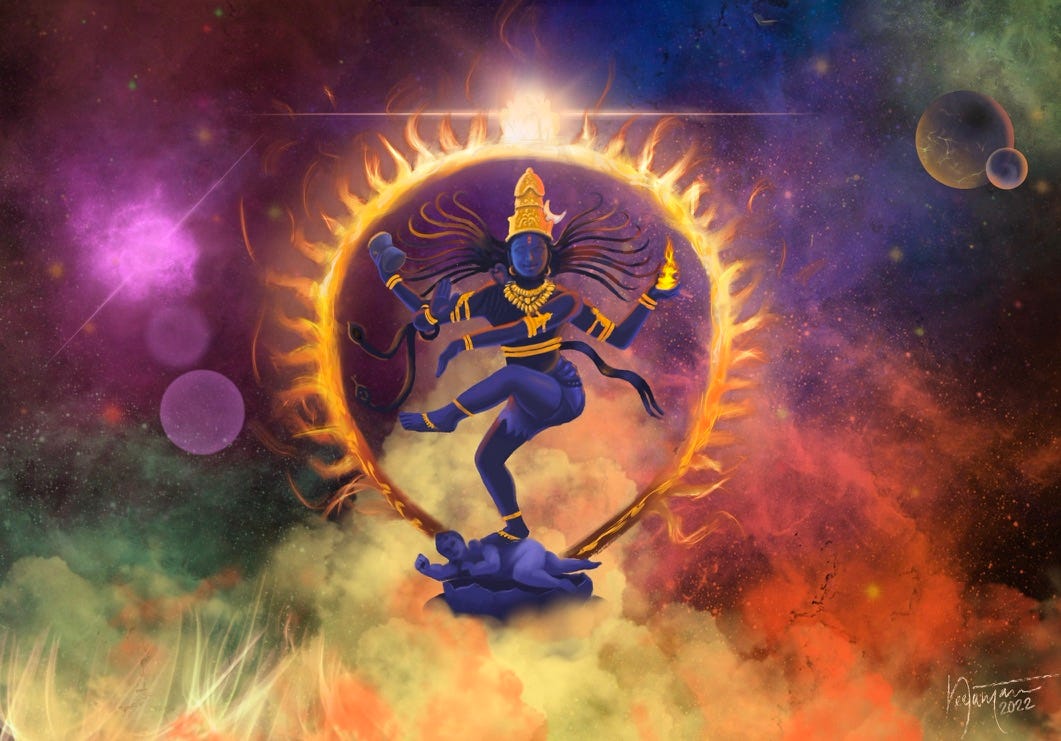 Nataraja: The Cosmic Dance of Shiva | by Neelanjan Om | Sanatana Dharma |  Medium