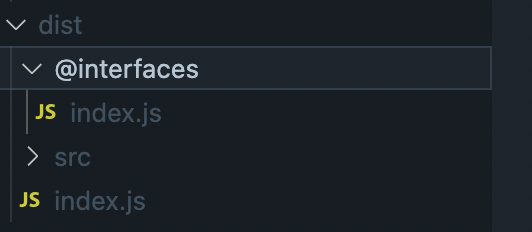 dist @interfaces src index.ts