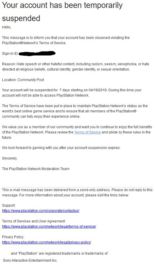 Racist PS4 Gamer Loses Access To Digital Library For “Hate Speech”  Violation | by BAILEY 🥂 | Medium